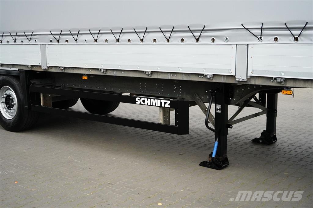 Schmitz Cargobull / BURTOFIRANKA / XL / OŚ PODNOSZONA Gardintrailer