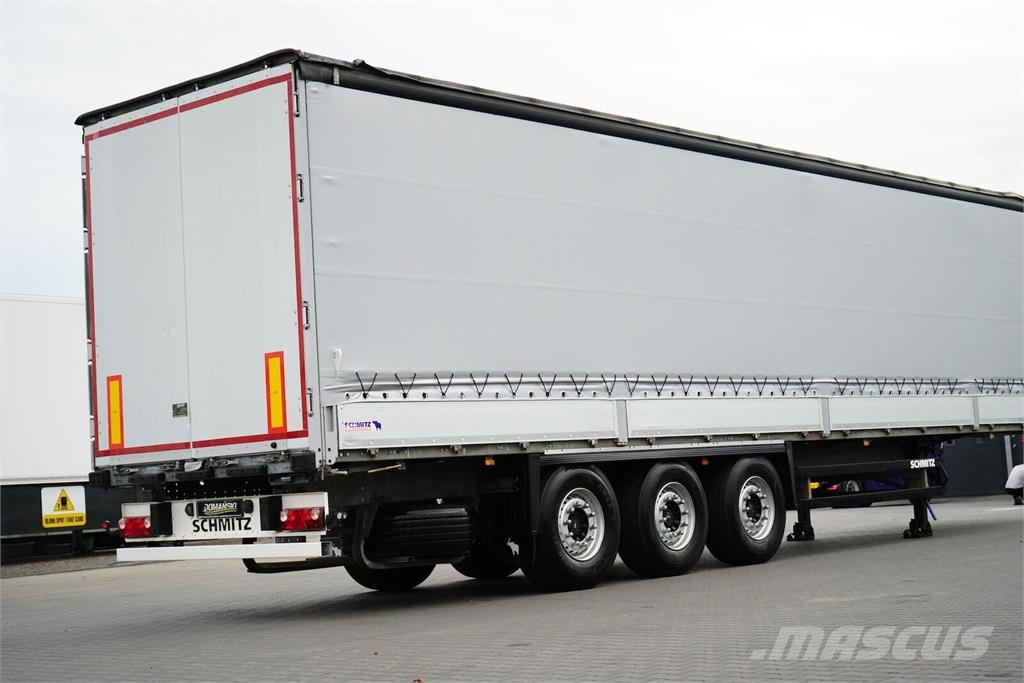 Schmitz Cargobull / BURTOFIRANKA / XL / OŚ PODNOSZONA Gardintrailer