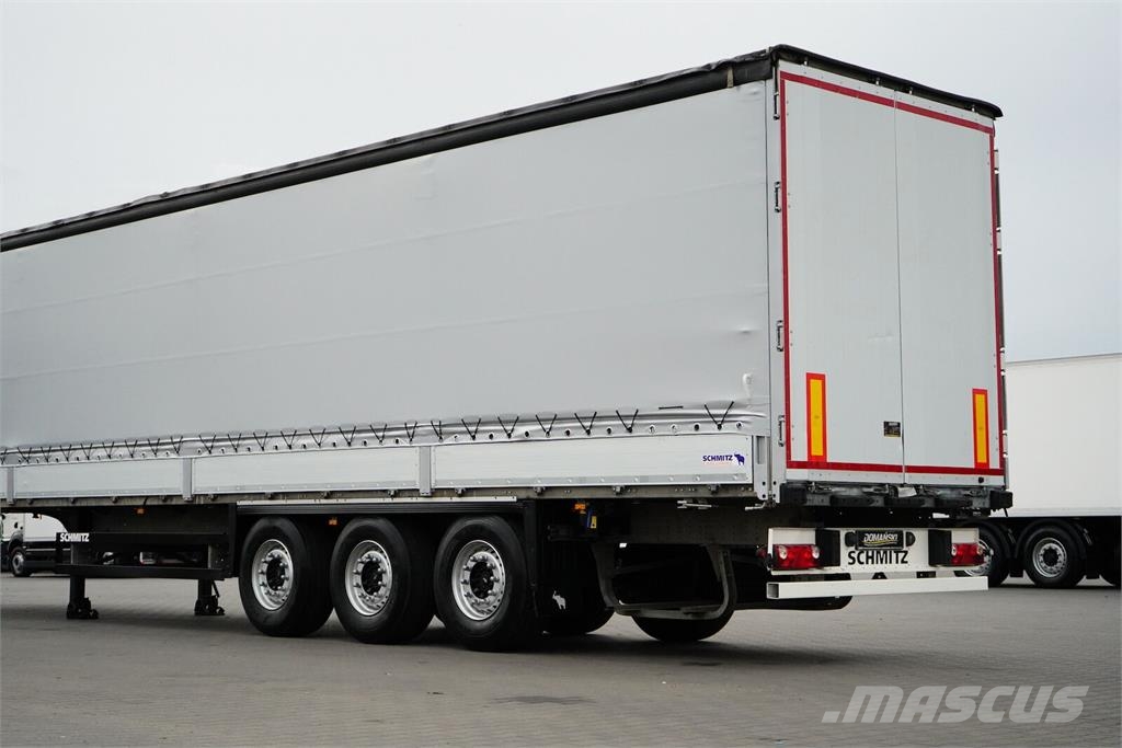 Schmitz Cargobull / BURTOFIRANKA / XL / OŚ PODNOSZONA Gardintrailer