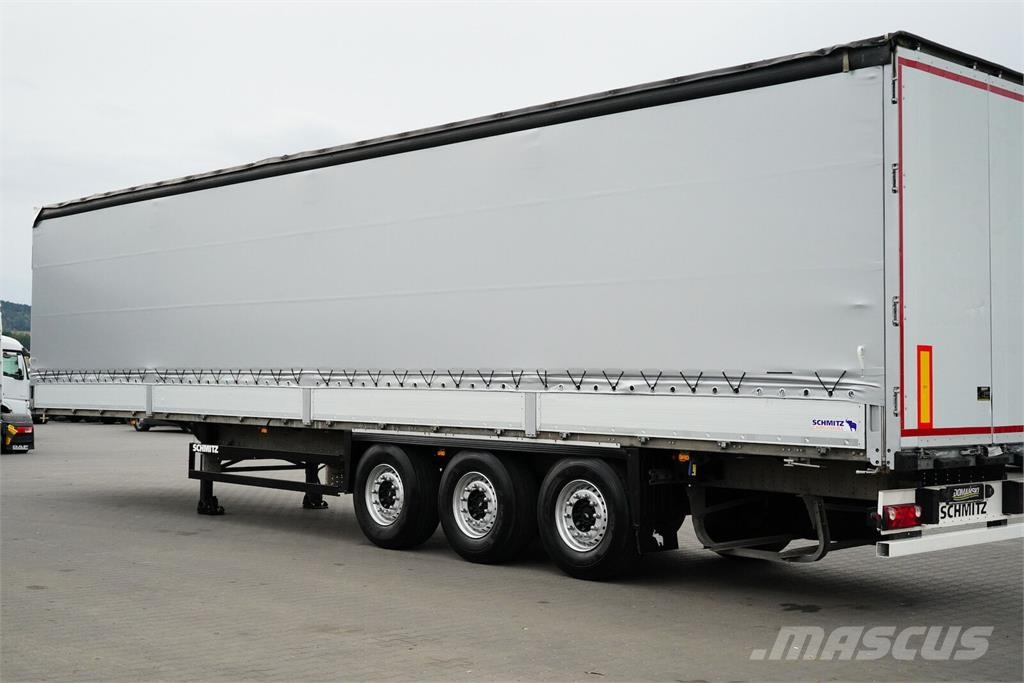 Schmitz Cargobull / BURTOFIRANKA / XL / OŚ PODNOSZONA Gardintrailer