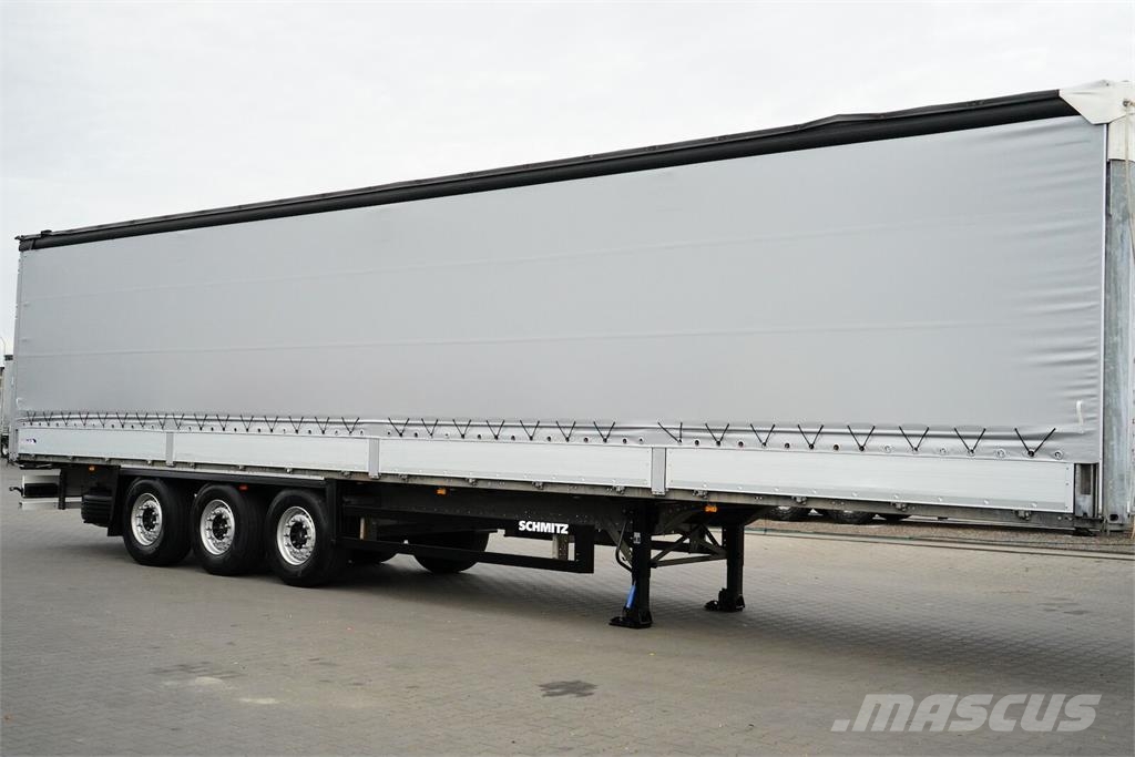 Schmitz Cargobull / BURTOFIRANKA / XL / OŚ PODNOSZONA Gardintrailer