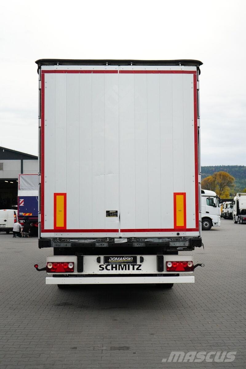 Schmitz Cargobull / BURTOFIRANKA / XL / OŚ PODNOSZONA Gardintrailer