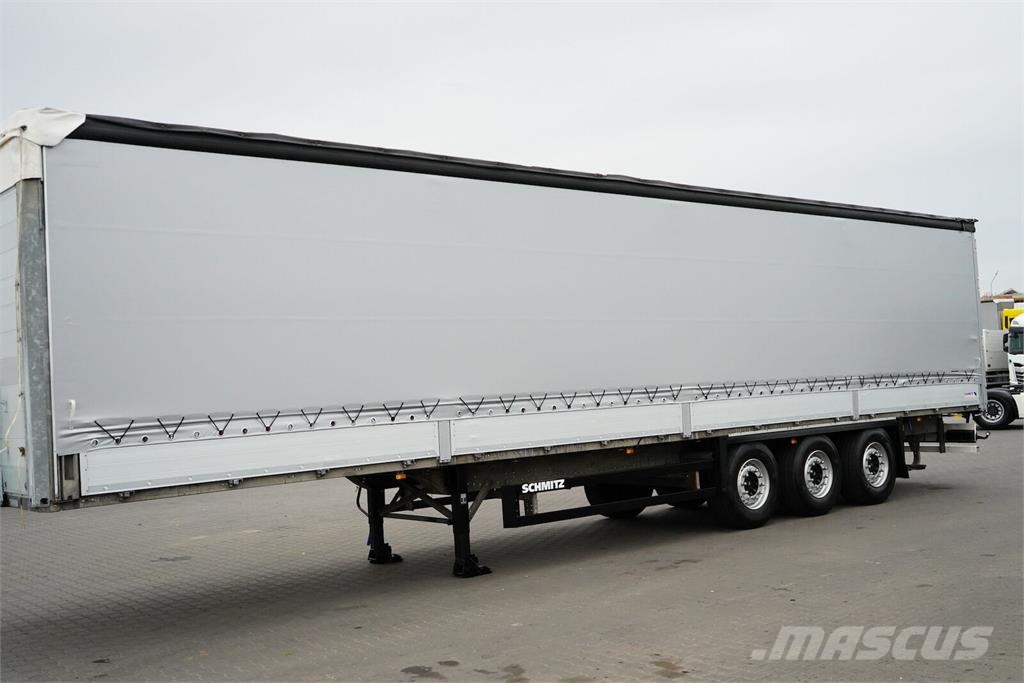 Schmitz Cargobull / BURTOFIRANKA / XL / OŚ PODNOSZONA Gardintrailer