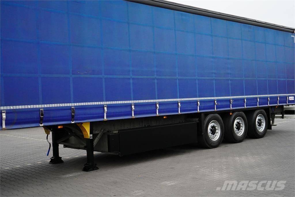 Schmitz Cargobull FIRANKA / MULTI LOCK / XL / OŚ PODNOSZONA Gardintrailer