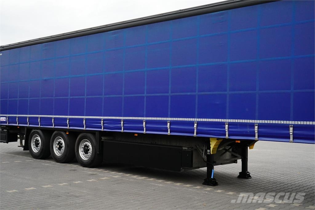 Schmitz Cargobull FIRANKA / MULTI LOCK / XL / OŚ PODNOSZONA Gardintrailer