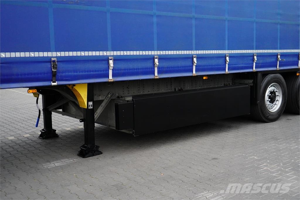 Schmitz Cargobull FIRANKA / MULTI LOCK / XL / OŚ PODNOSZONA Gardintrailer