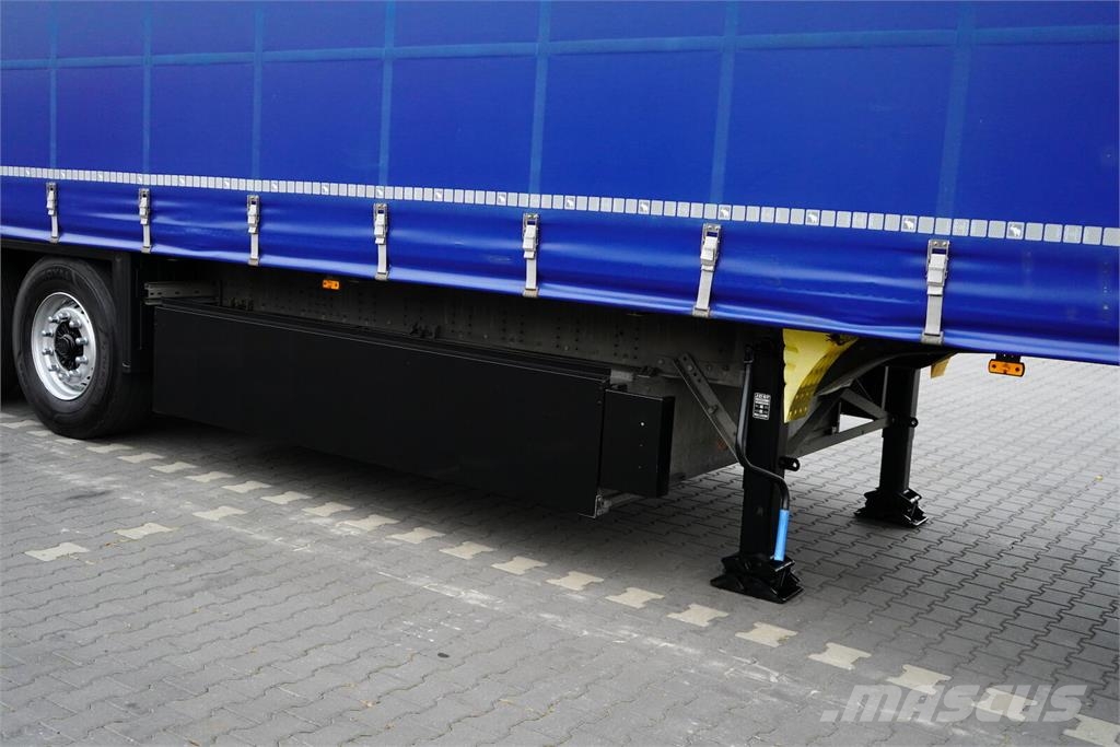 Schmitz Cargobull FIRANKA / MULTI LOCK / XL / OŚ PODNOSZONA Gardintrailer