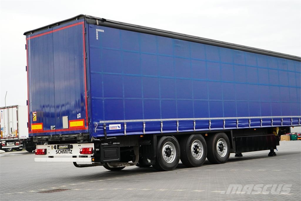 Schmitz Cargobull FIRANKA / MULTI LOCK / XL / OŚ PODNOSZONA Gardintrailer