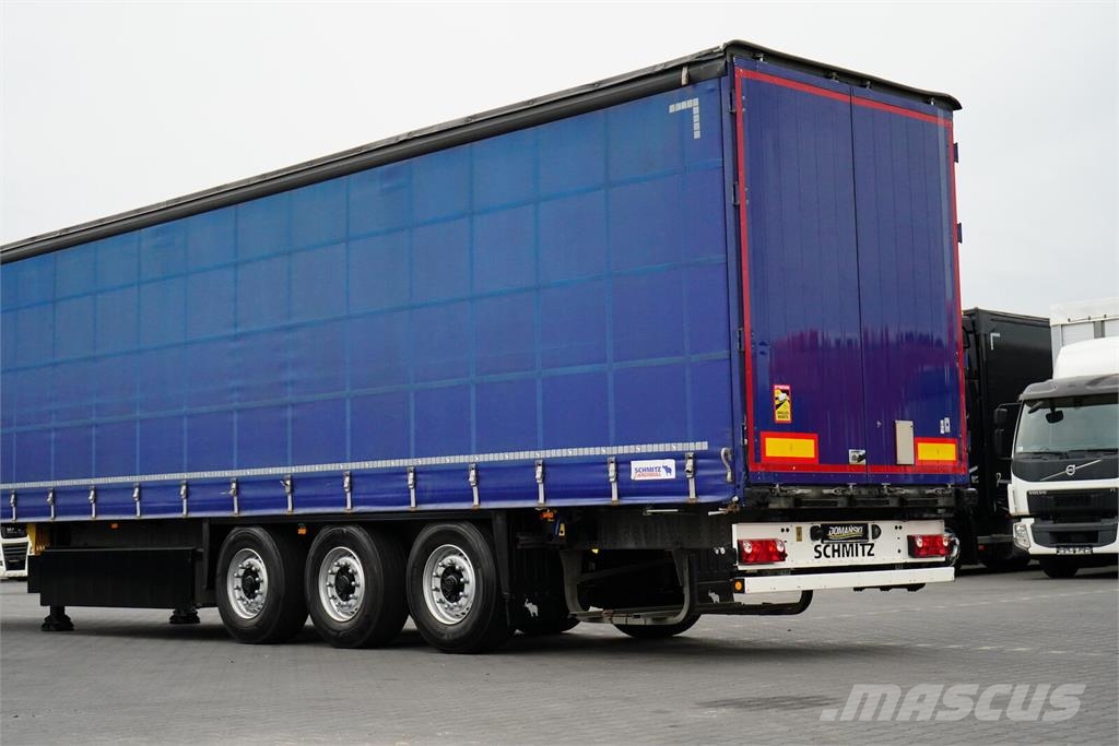 Schmitz Cargobull FIRANKA / MULTI LOCK / XL / OŚ PODNOSZONA Gardintrailer