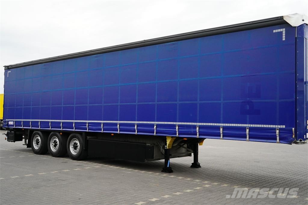Schmitz Cargobull FIRANKA / MULTI LOCK / XL / OŚ PODNOSZONA Gardintrailer