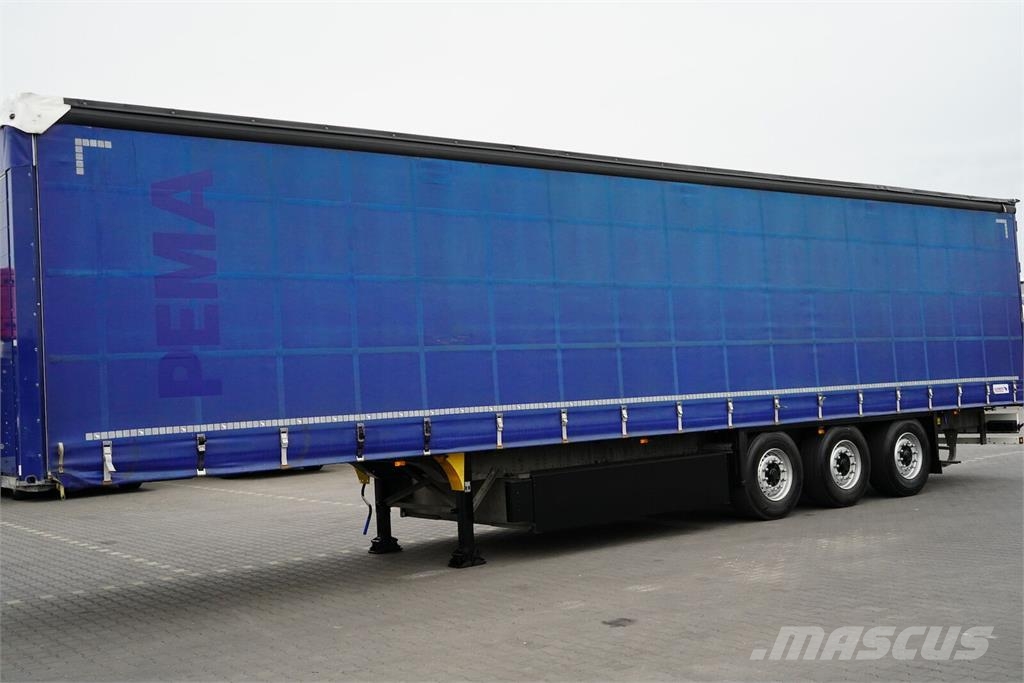 Schmitz Cargobull FIRANKA / MULTI LOCK / XL / OŚ PODNOSZONA Gardintrailer