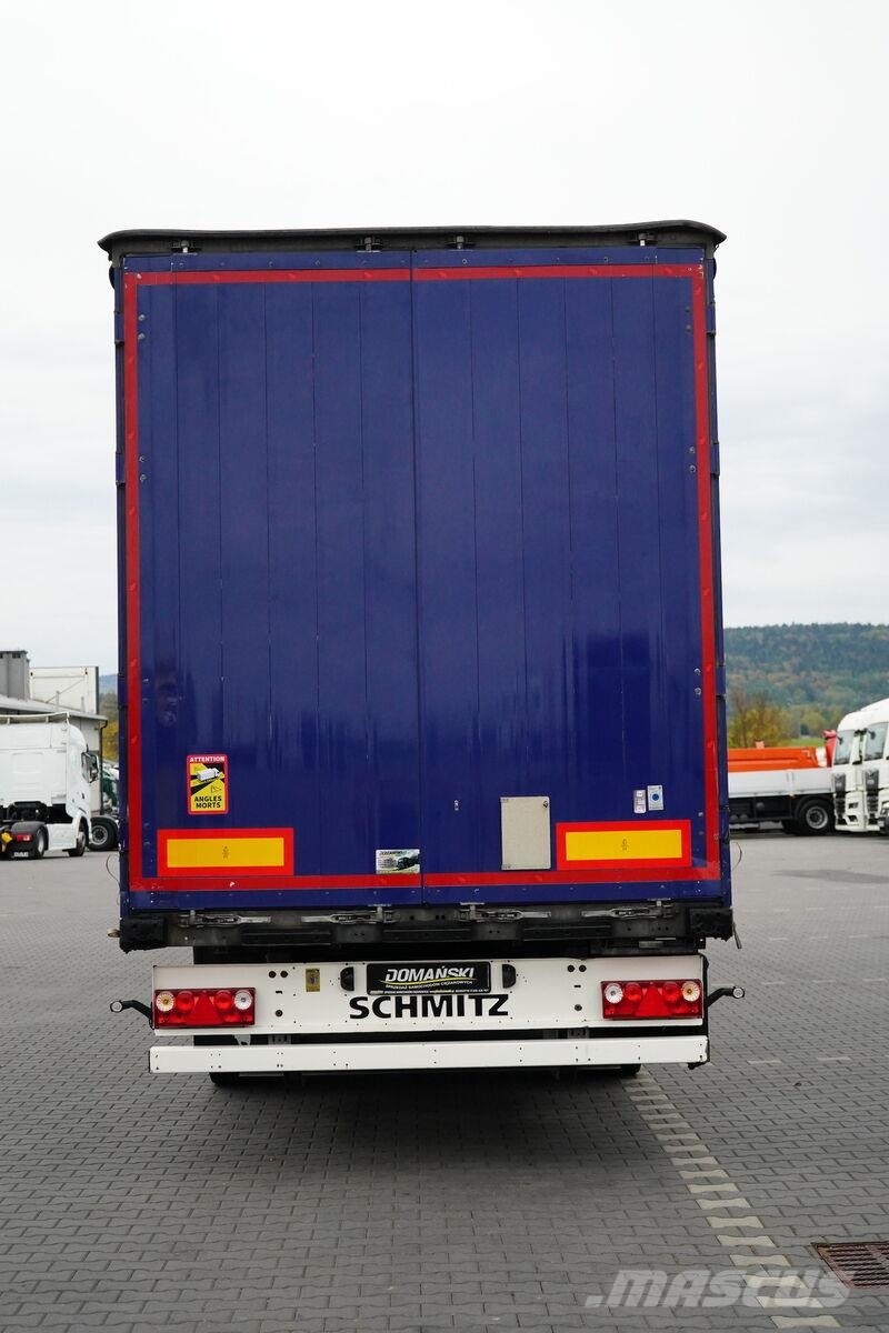 Schmitz Cargobull FIRANKA / MULTI LOCK / XL / OŚ PODNOSZONA Gardintrailer
