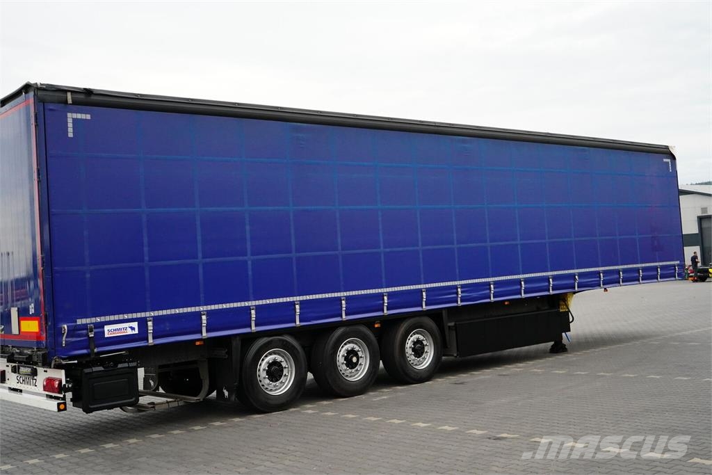 Schmitz Cargobull FIRANKA / MULTI LOCK / XL / OŚ PODNOSZONA Gardintrailer