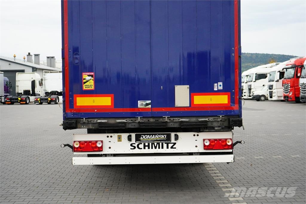 Schmitz Cargobull FIRANKA / MULTI LOCK / XL / OŚ PODNOSZONA Gardintrailer