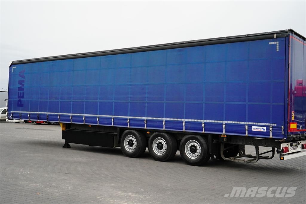Schmitz Cargobull FIRANKA / MULTI LOCK / XL / OŚ PODNOSZONA Gardintrailer