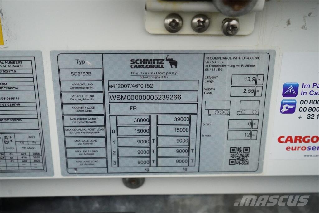 Schmitz Cargobull Temperature controlled semi-trailers