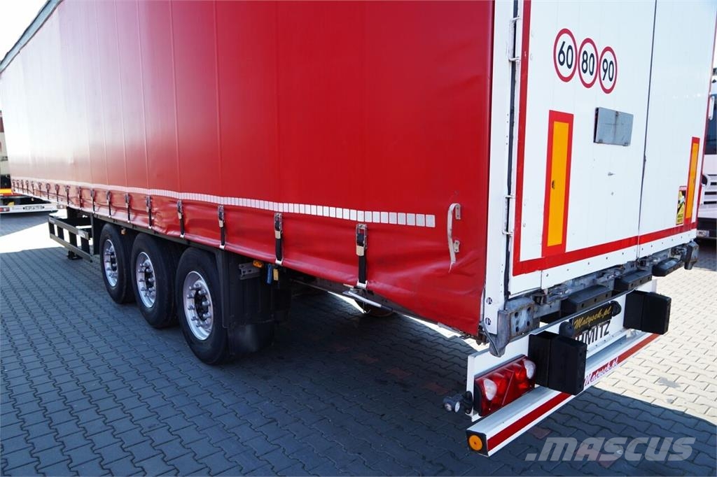 Schmitz Cargobull FIRANKA / STANDARD / OSIE SCHMITZ Pressukapellipuoliperävaunut