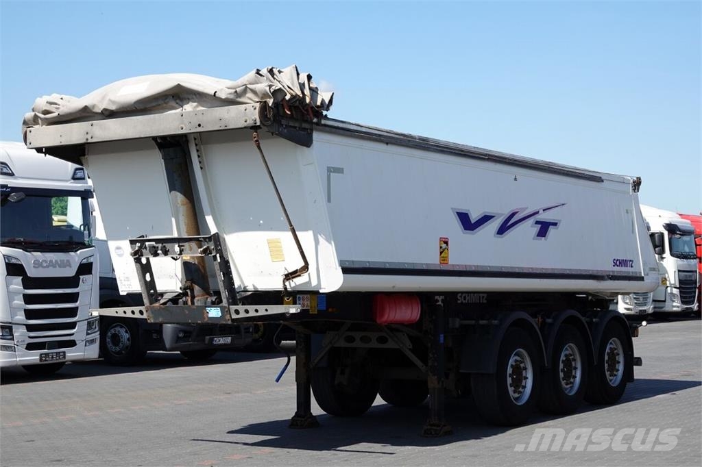 Schmitz Cargobull WYWROTKA / 23 m3 / ALUMINIOWA / OŚ PODNOSZONA  / S Kippladerauflieger