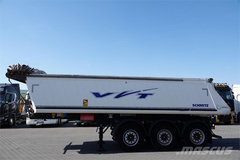 Schmitz Cargobull WYWROTKA / 23 m3 / ALUMINIOWA / OŚ PODNOSZONA  / S Kippladerauflieger