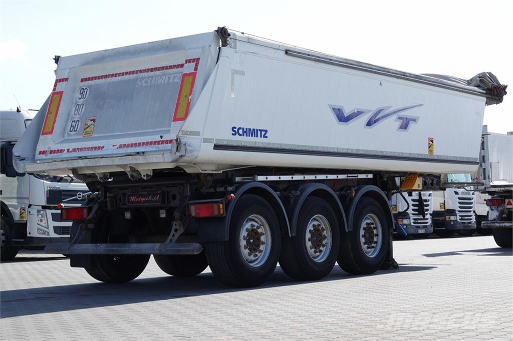 Schmitz Cargobull WYWROTKA / 23 m3 / ALUMINIOWA / OŚ PODNOSZONA  / S Kippladerauflieger