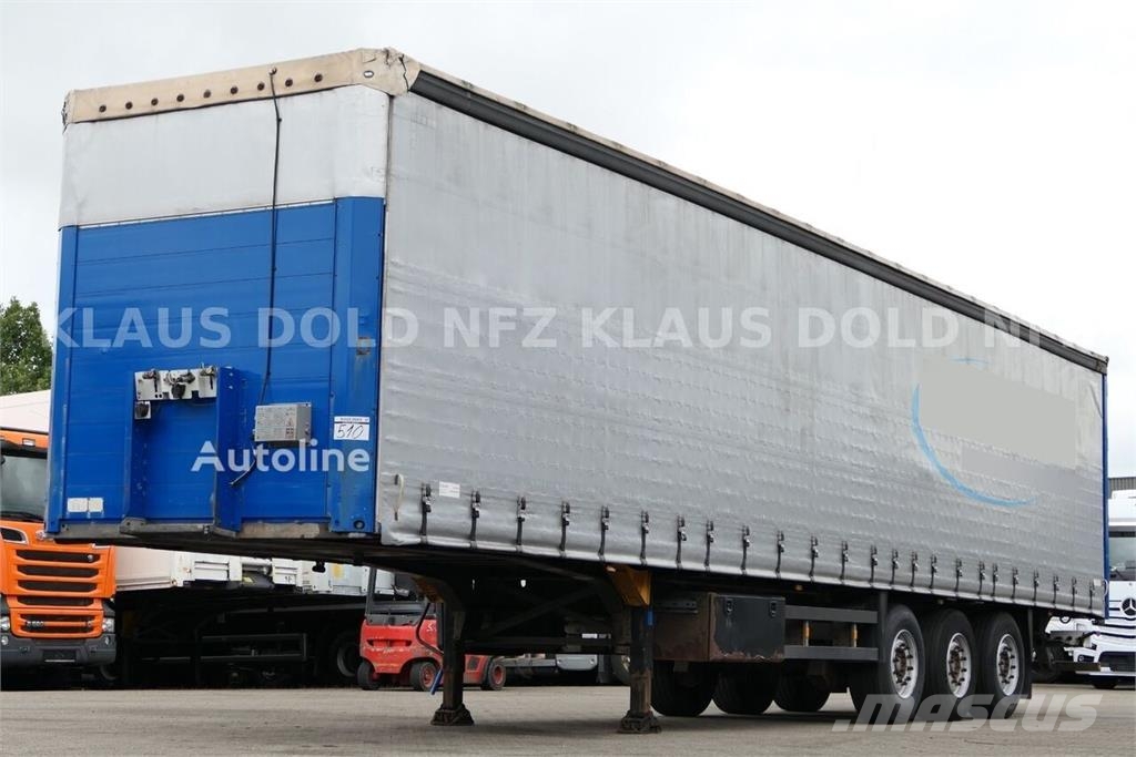 Schmitz Cargobull S01 Curtainsider Semi-Trailer / 92 m³ / Lift Axle Semirremolques con caja de lona