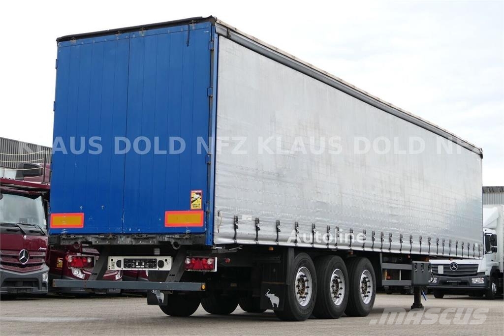 Schmitz Cargobull S01 Curtainsider Semi-Trailer / 92 m³ / Lift Axle Semirremolques con caja de lona