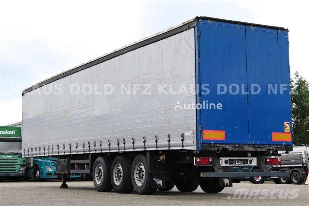 Schmitz Cargobull S01 Curtainsider Semi-Trailer / 92 m³ / Lift Axle Semirremolques con caja de lona