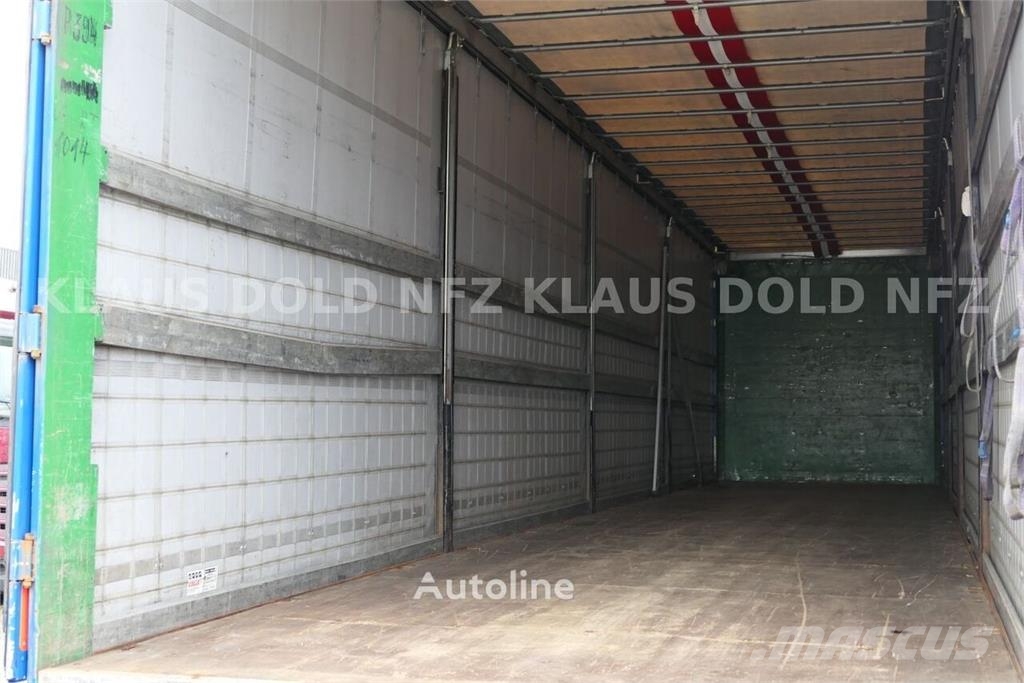 Schmitz Cargobull S01 Curtainsider Semi-Trailer / 92 m³ / Lift Axle Semirremolques con caja de lona
