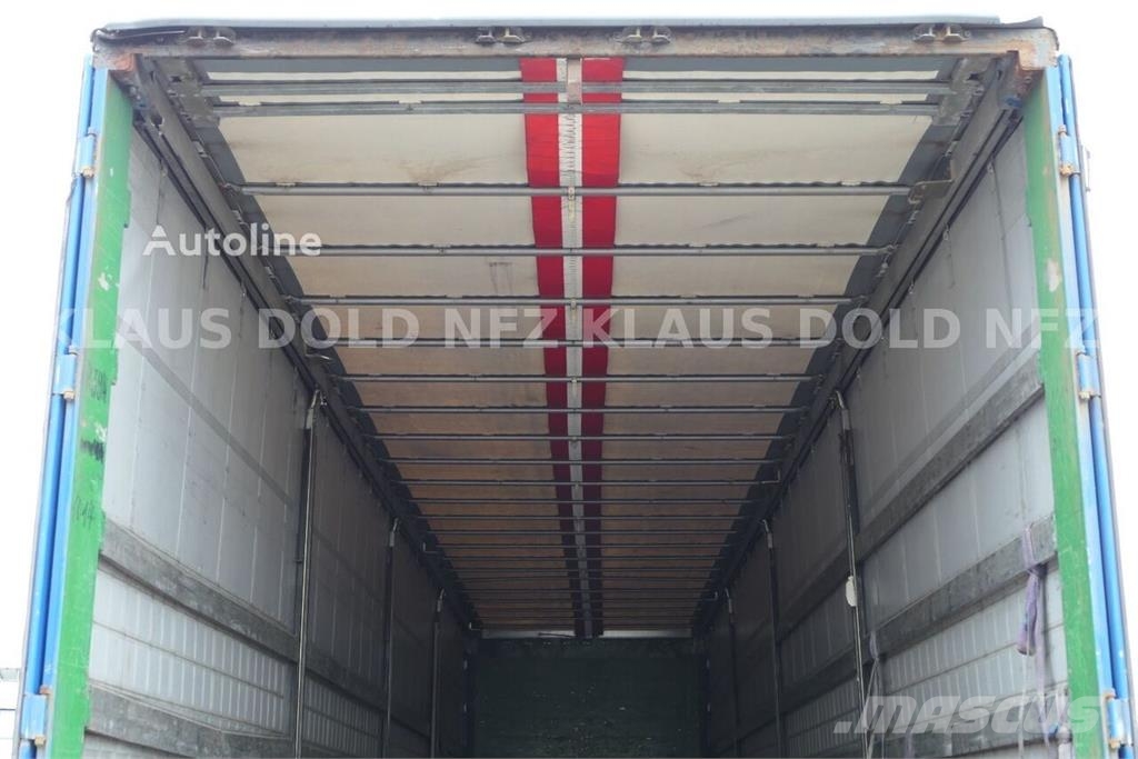 Schmitz Cargobull S01 Curtainsider Semi-Trailer / 92 m³ / Lift Axle Semirremolques con caja de lona
