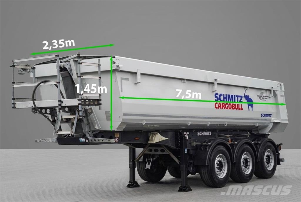 Schmitz Cargobull / WYWROTKA - 25 m3 / STALOWA / OŚ PODNOSZONA / WAG Damperli çekiciler