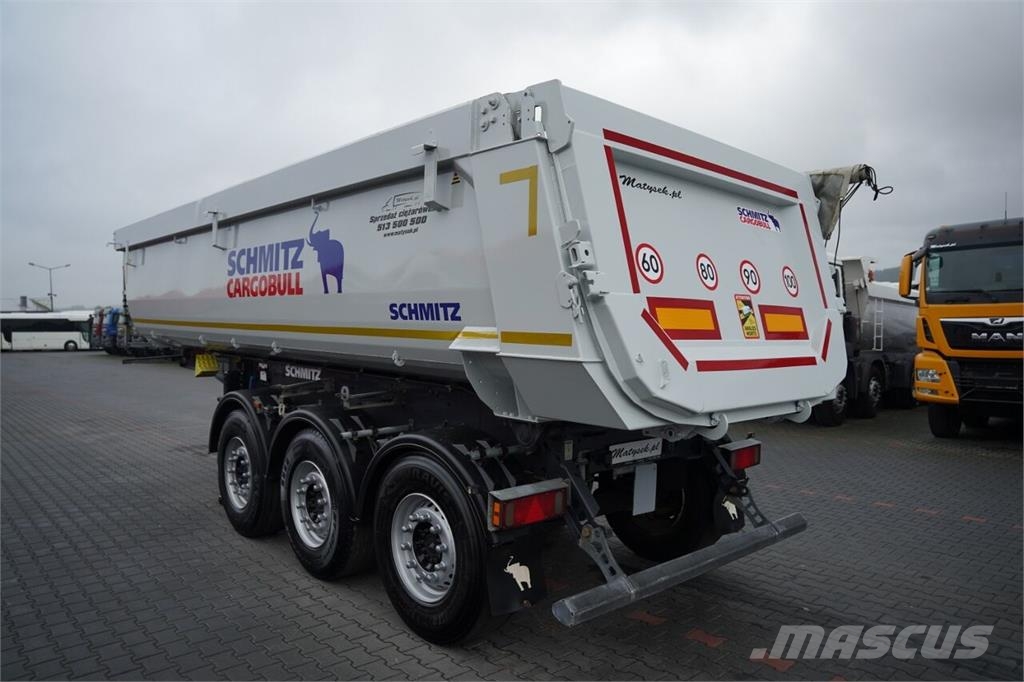 Schmitz Cargobull / WYWROTKA - 25 m3 / STALOWA / OŚ PODNOSZONA / WAG Damperli çekiciler