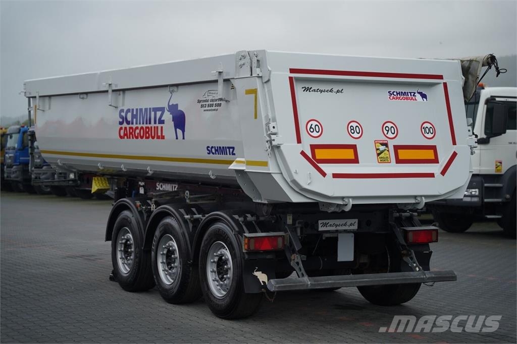 Schmitz Cargobull / WYWROTKA - 25 m3 / STALOWA / OŚ PODNOSZONA / WAG Damperli çekiciler