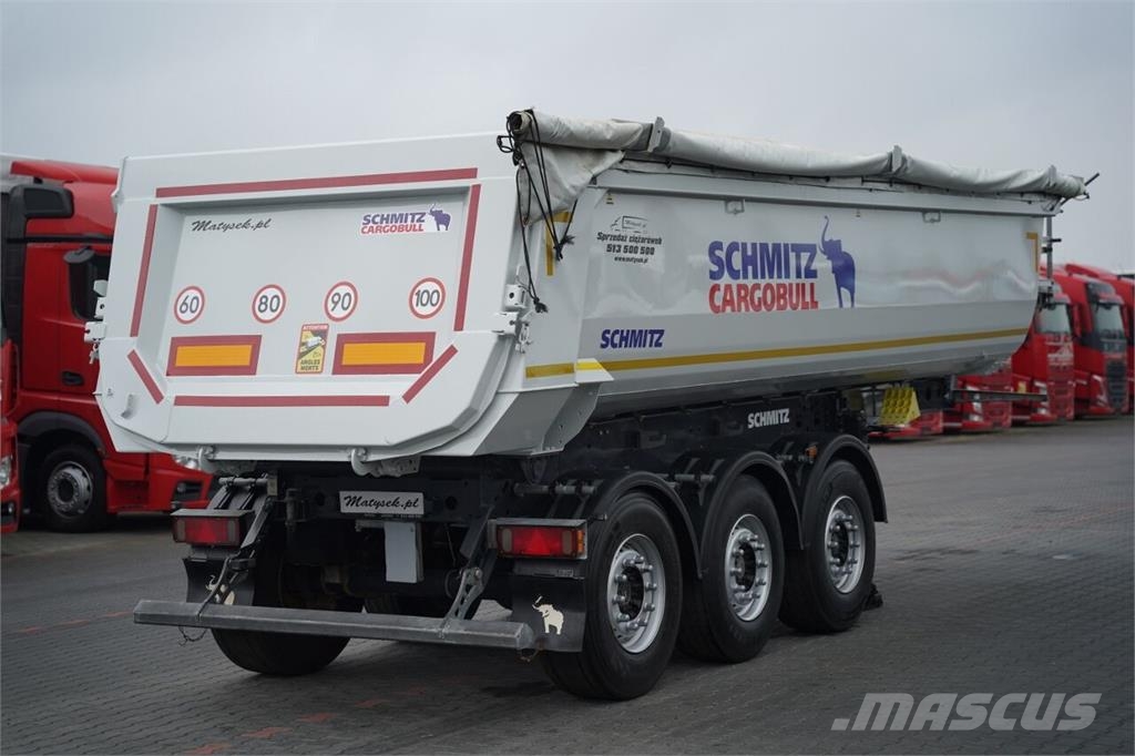 Schmitz Cargobull / WYWROTKA - 25 m3 / STALOWA / OŚ PODNOSZONA / WAG Damperli çekiciler