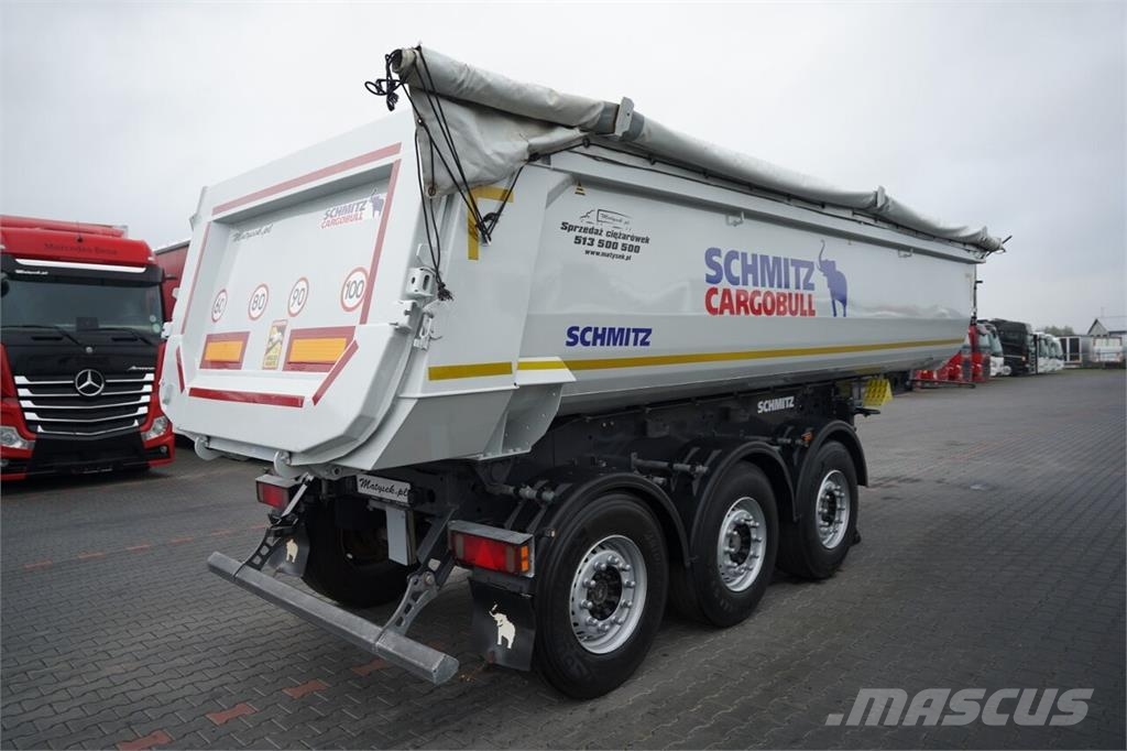 Schmitz Cargobull / WYWROTKA - 25 m3 / STALOWA / OŚ PODNOSZONA / WAG Damperli çekiciler