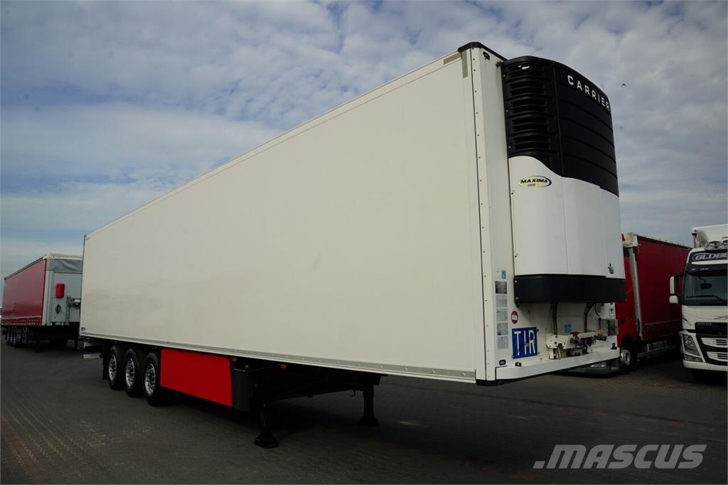 Schmitz Cargobull CHŁODNIA / CARRIER MAXIMA 1 300 / OŚ PODNOSZONA /  نصف مقطورات بدرجة حرارة قابلة للضبط