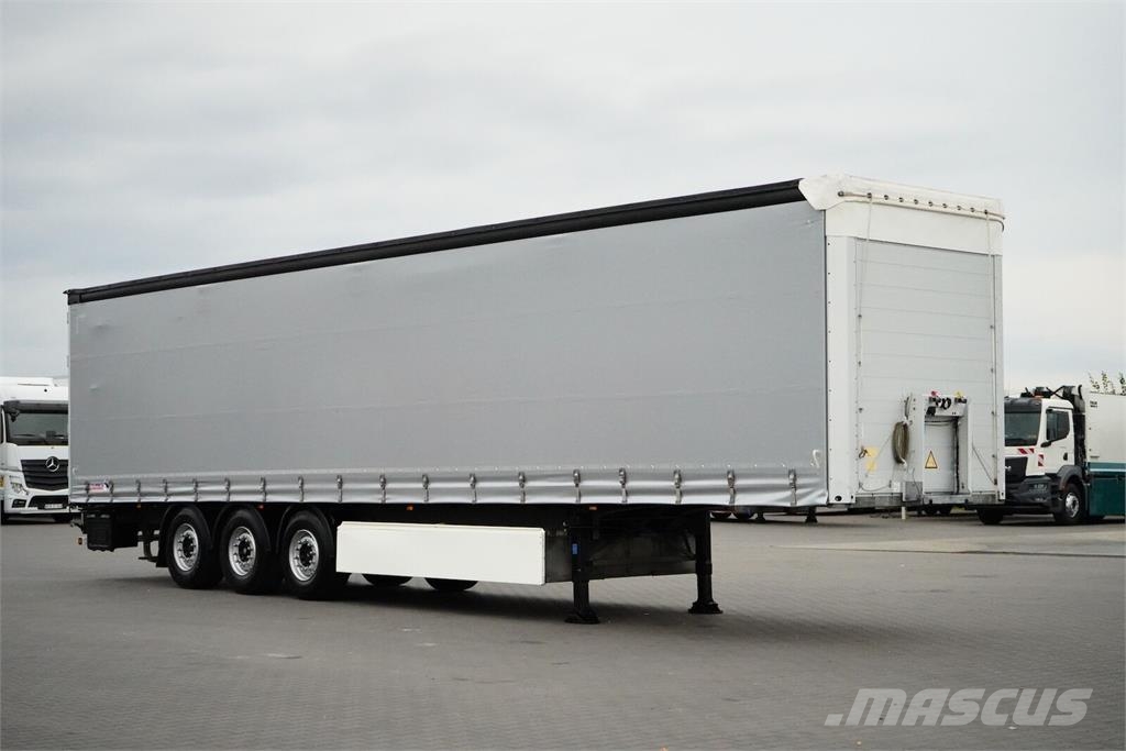 Schmitz Cargobull FIRANKA / MULTI LOCK / XL / OŚ PODNOSZONA Gardintrailer