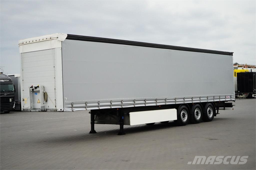 Schmitz Cargobull FIRANKA / MULTI LOCK / XL / OŚ PODNOSZONA Gardintrailer