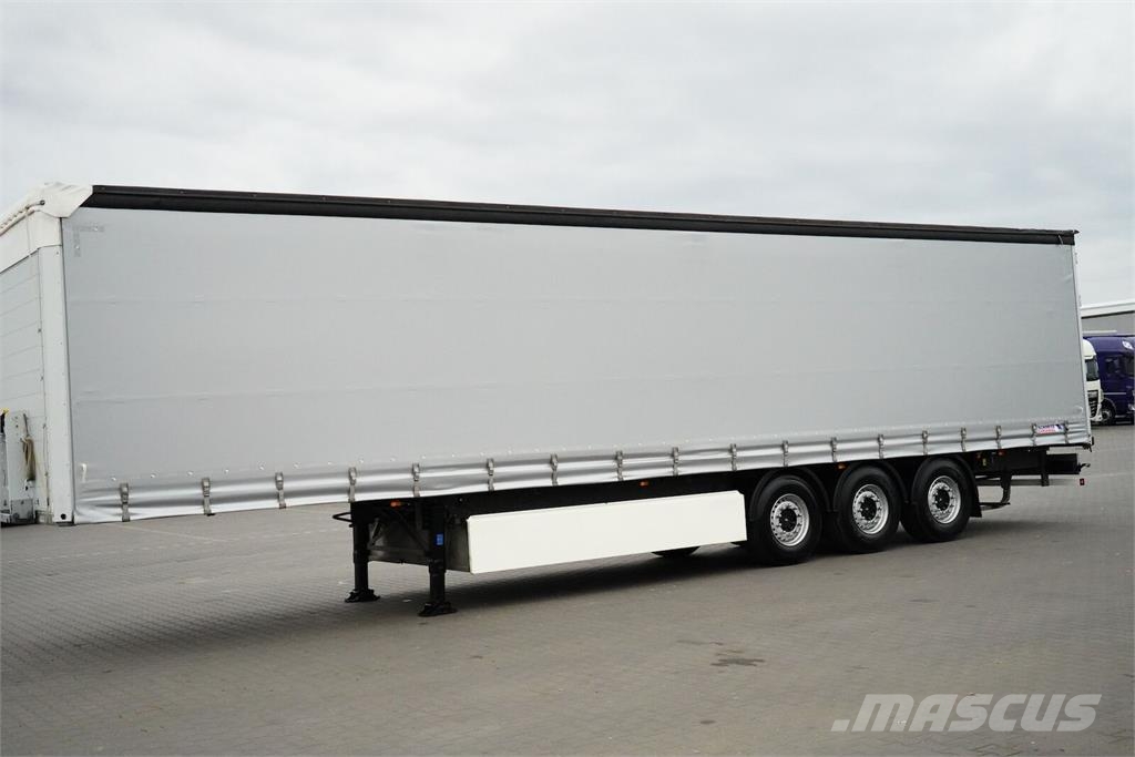 Schmitz Cargobull FIRANKA / MULTI LOCK / XL / OŚ PODNOSZONA Gardintrailer