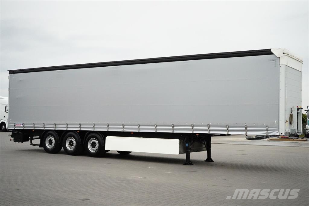 Schmitz Cargobull FIRANKA / MULTI LOCK / XL / OŚ PODNOSZONA Gardintrailer