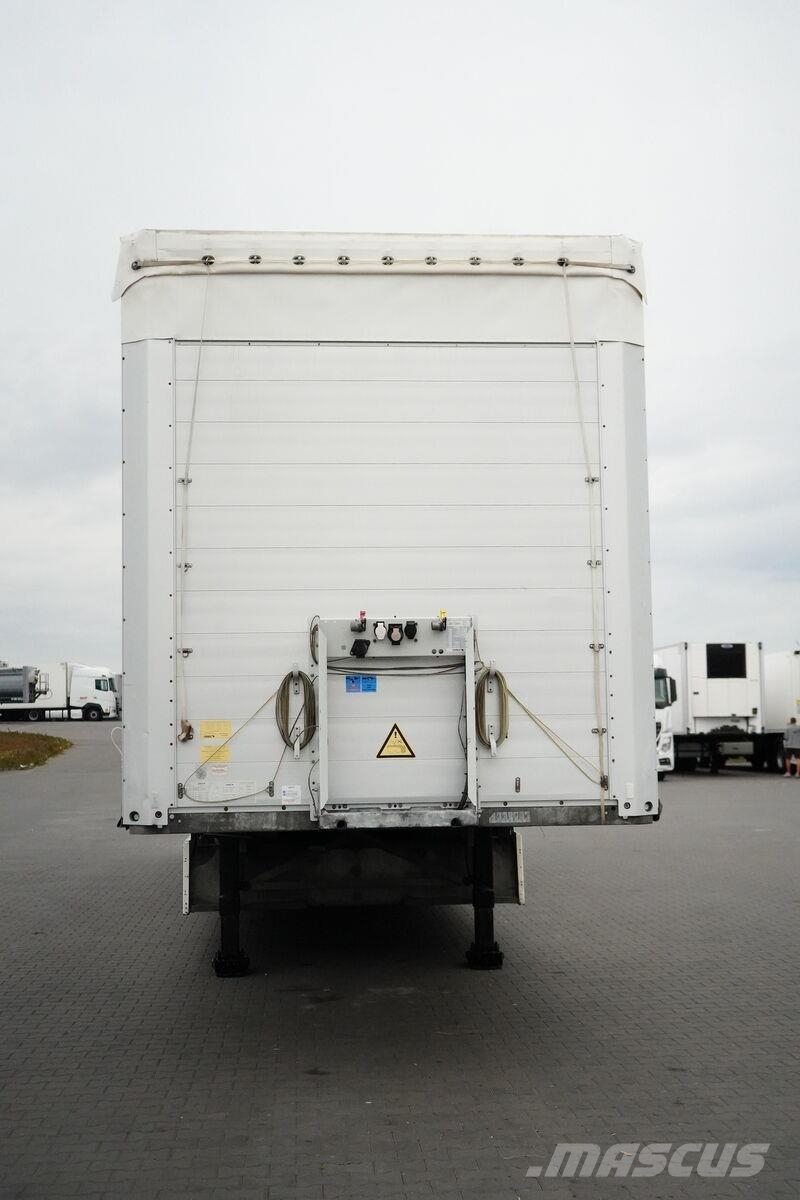 Schmitz Cargobull FIRANKA / MULTI LOCK / XL / OŚ PODNOSZONA Gardintrailer
