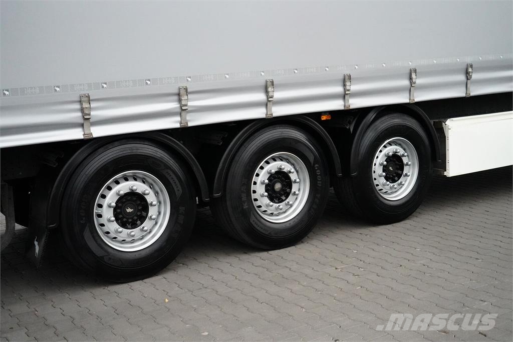 Schmitz Cargobull FIRANKA / MULTI LOCK / XL / OŚ PODNOSZONA Gardintrailer
