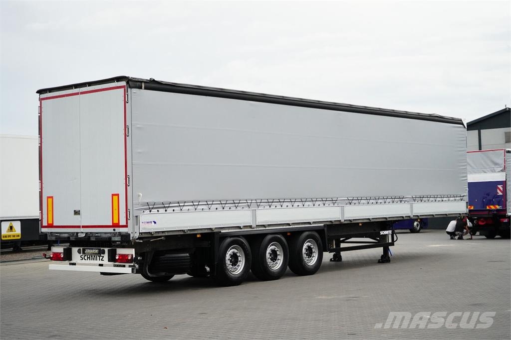 Schmitz Cargobull / BURTOFIRANKA / XL / OŚ PODNOSZONA Gardintrailer