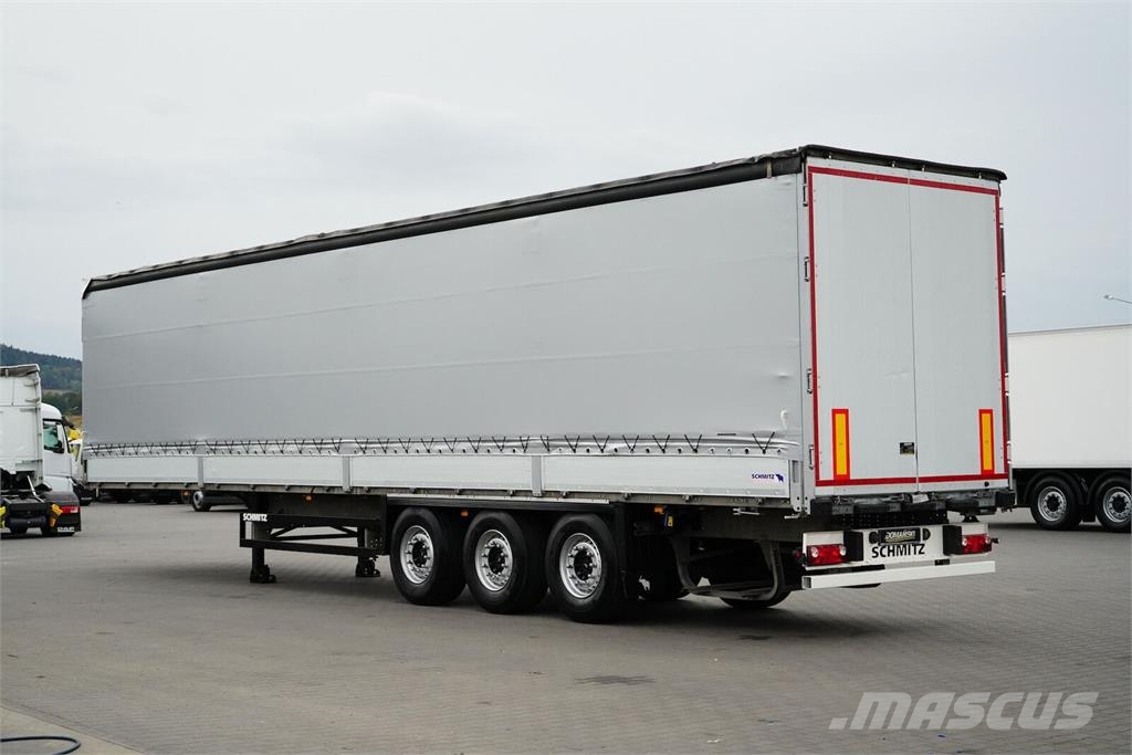 Schmitz Cargobull / BURTOFIRANKA / XL / OŚ PODNOSZONA Gardintrailer
