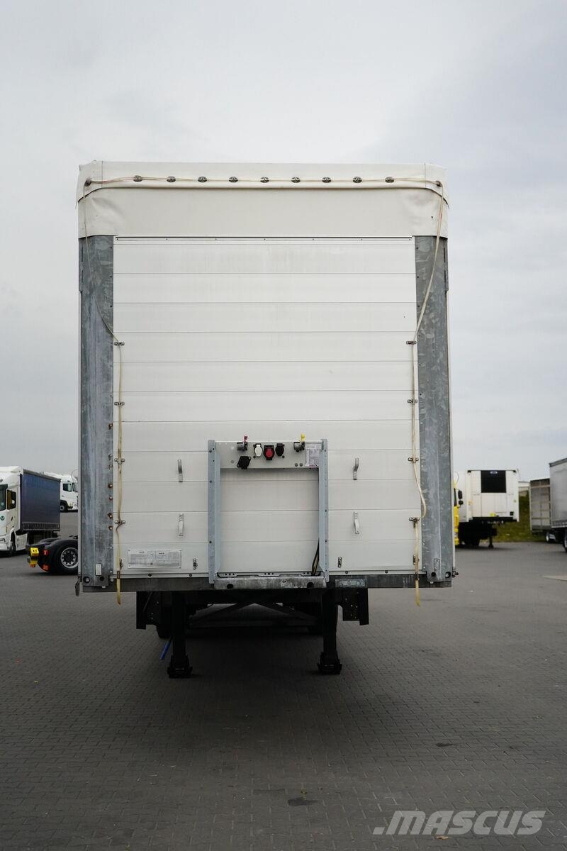 Schmitz Cargobull / BURTOFIRANKA / XL / OŚ PODNOSZONA Gardintrailer