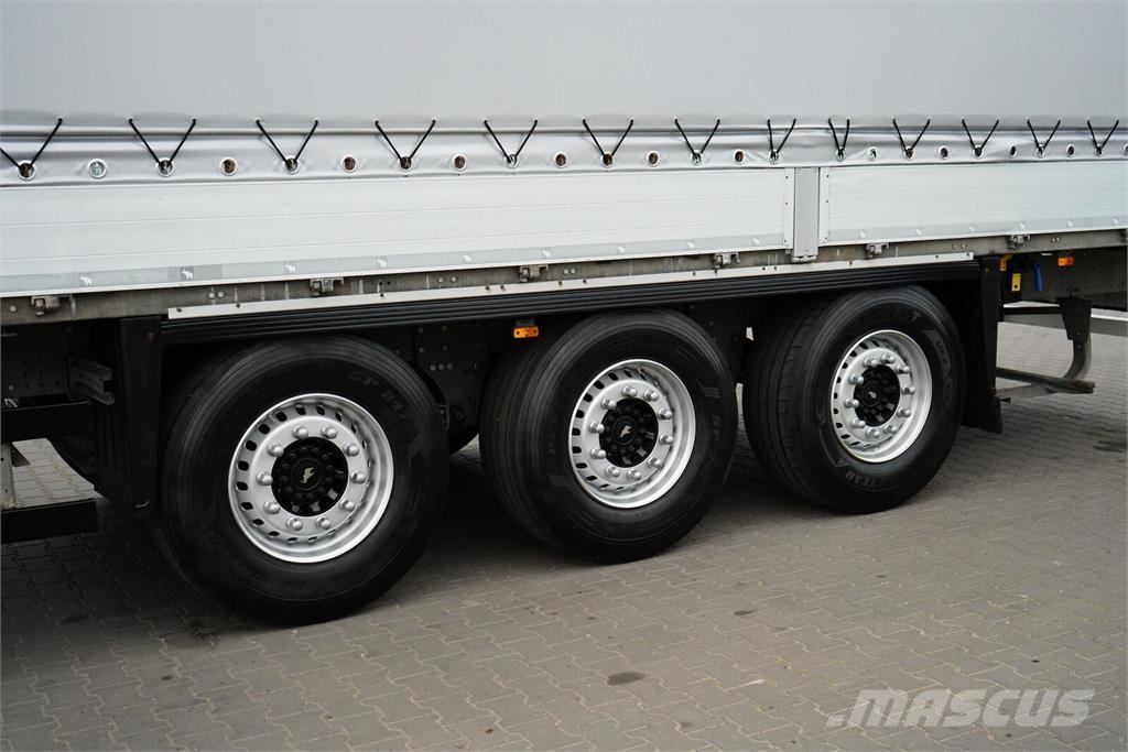 Schmitz Cargobull / BURTOFIRANKA / XL / OŚ PODNOSZONA Gardintrailer