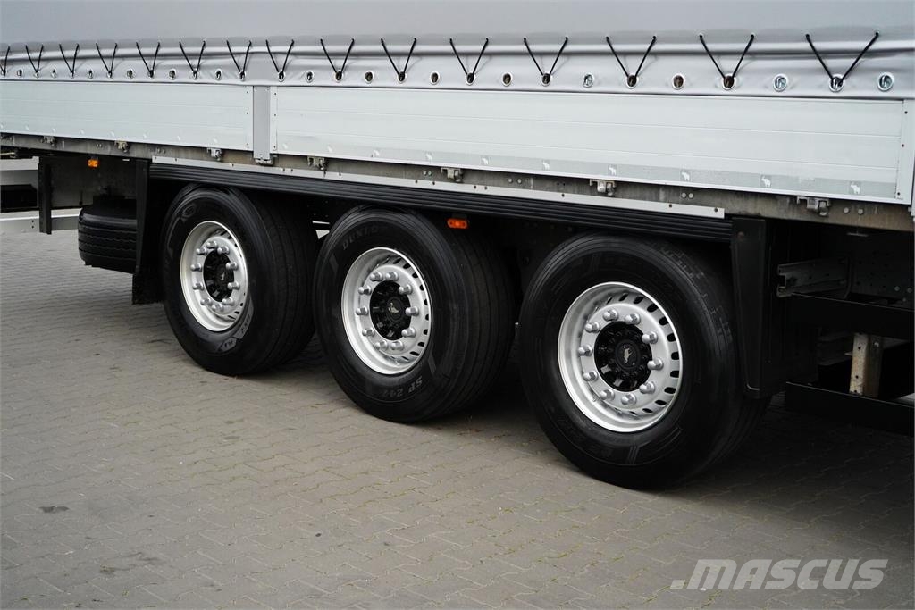 Schmitz Cargobull / BURTOFIRANKA / XL / OŚ PODNOSZONA Gardintrailer