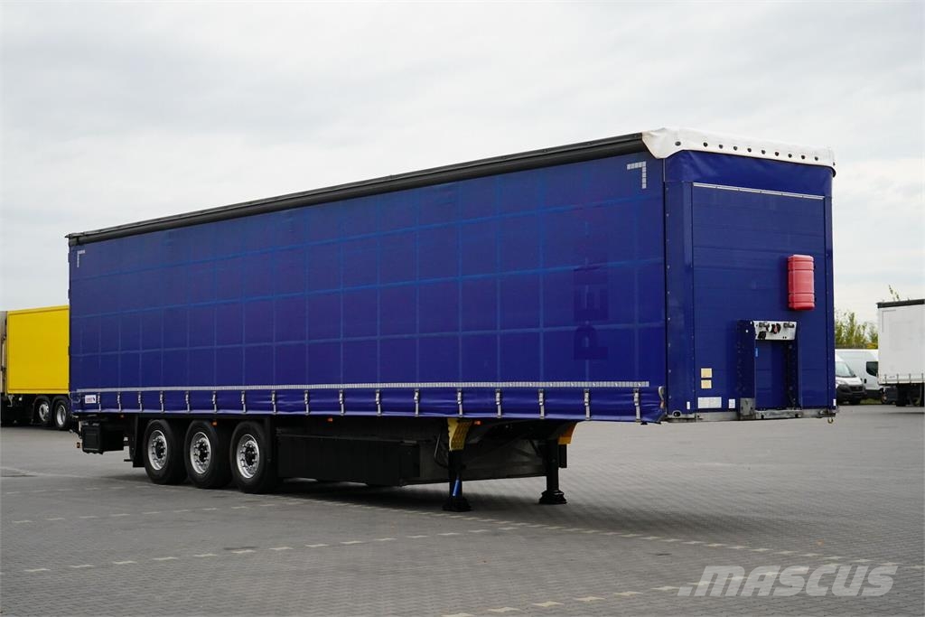Schmitz Cargobull FIRANKA / MULTI LOCK / XL / OŚ PODNOSZONA Gardintrailer