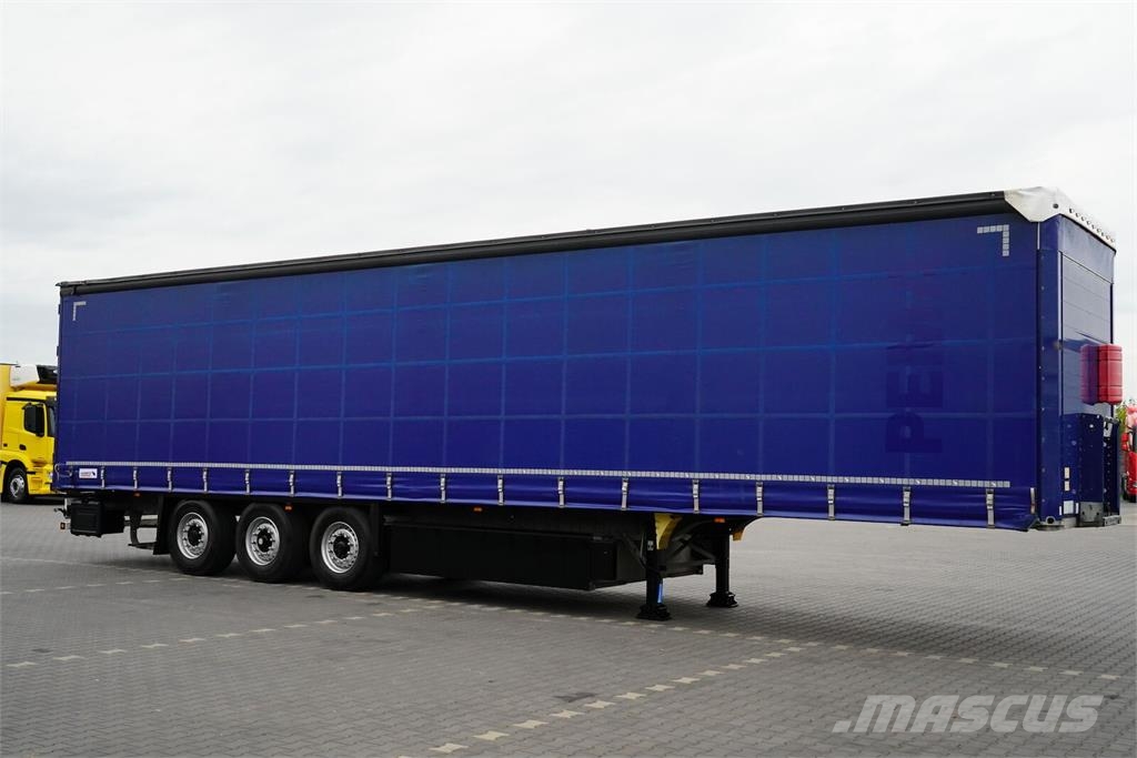 Schmitz Cargobull FIRANKA / MULTI LOCK / XL / OŚ PODNOSZONA Gardintrailer
