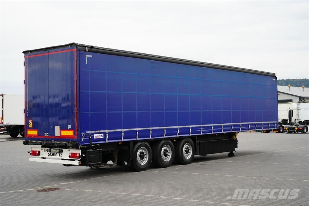 Schmitz Cargobull FIRANKA / MULTI LOCK / XL / OŚ PODNOSZONA Gardintrailer