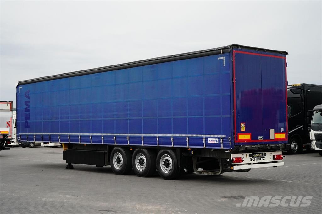 Schmitz Cargobull FIRANKA / MULTI LOCK / XL / OŚ PODNOSZONA Gardintrailer